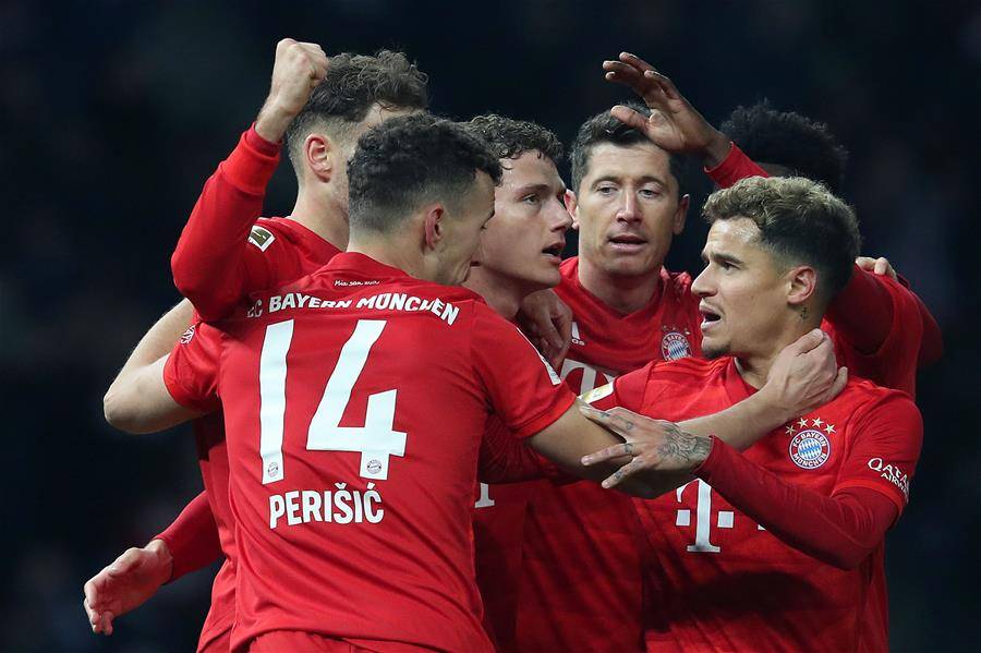 拜仁慕尼黑击败多特蒙德，豪取德甲胜利