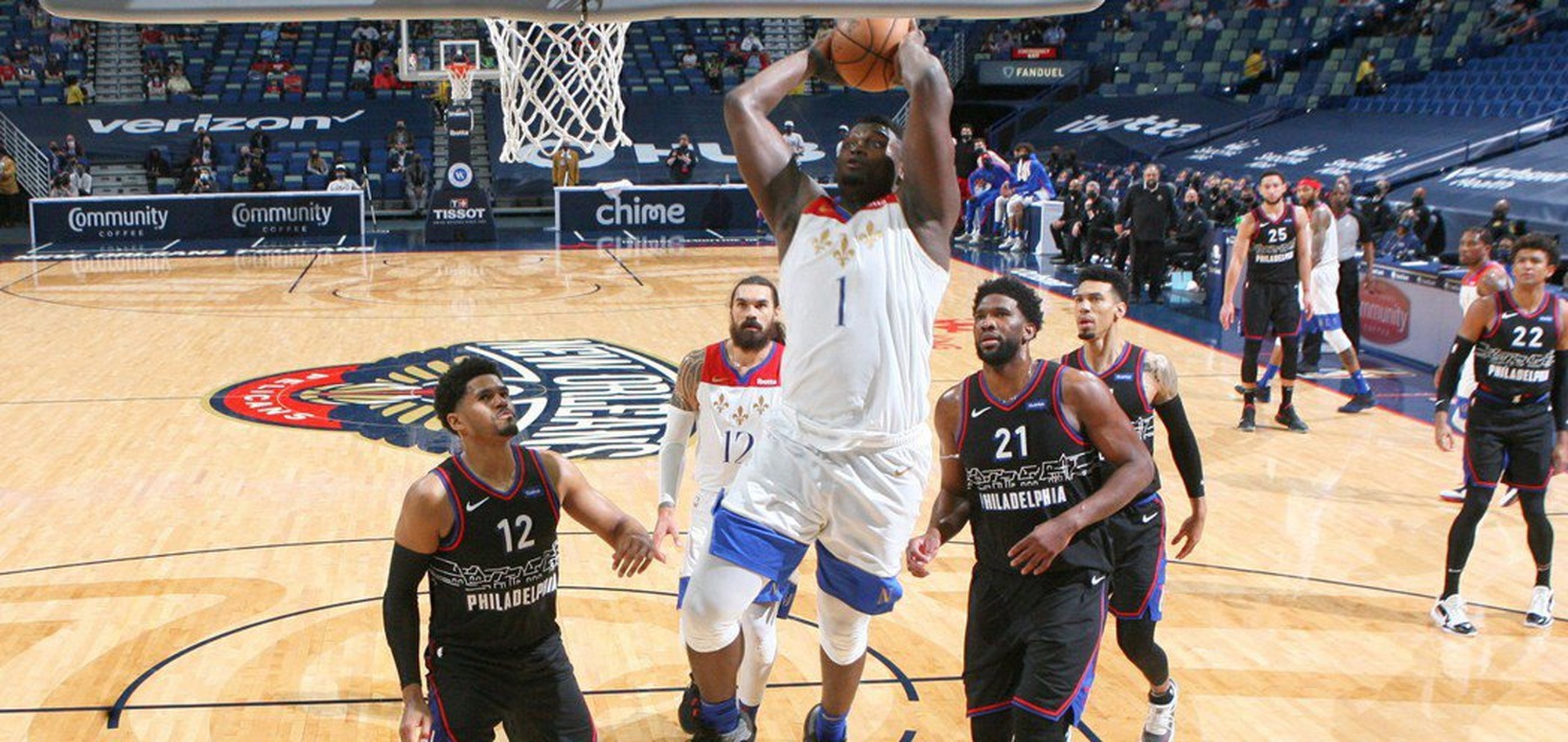 包含灰熊险胜76人，锡安高光表现的词条